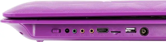 Alt view image 6 of 7 - Trexonic 14.1 Inch Portable DVD Player with Swivel TFT-LCD Screen and USB,SD,AV,HDMI Inputs