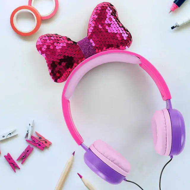 Alt view image 6 of 6 - L.O.L. Surprise! Kids Safe Over The Ear Headphones HP2-13136 | Kids Headphones, Volume Limiter for Developing Ears, 3.5MM Stereo Jack, Recommended for Ages 3-9, by Sakar (Styles may vary)