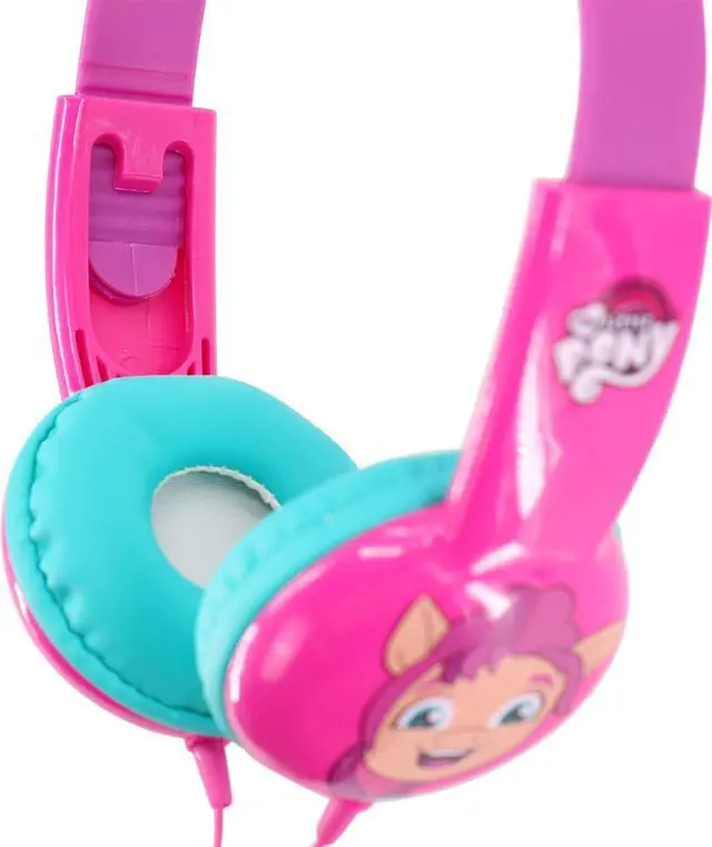 Alt view image 4 of 5 - Sakar My Little Pony Kid-Safe Headphones in Pink