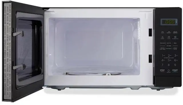 Alt view image 2 of 5 - Black and Decker 0.7 Cu Ft LED Digital Microwave Oven in Black with Child Safety Lock