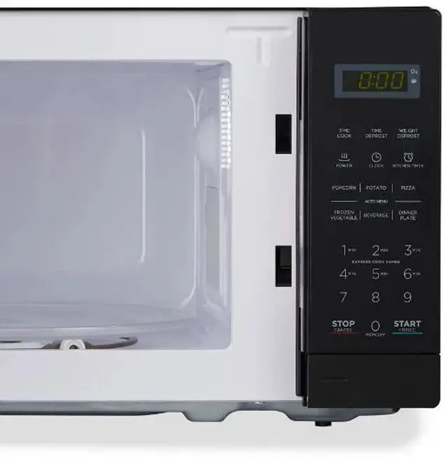 Alt view image 4 of 5 - Black and Decker 0.7 Cu Ft LED Digital Microwave Oven in Black with Child Safety Lock