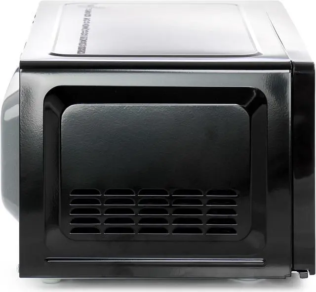 Alt view image 4 of 7 - Galanz 0.7 cu ft 700W Countertop Microwave Oven in Black with One Touch Express Cooking