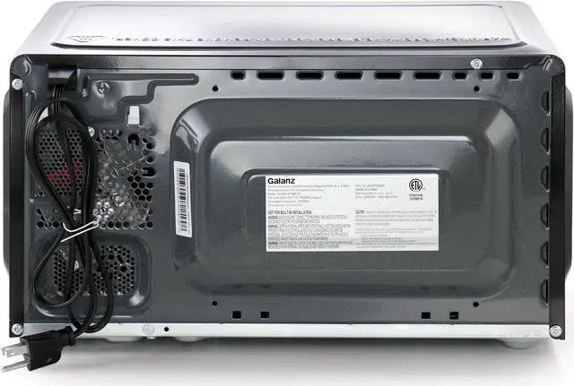 Alt view image 5 of 7 - Galanz 0.7 cu ft 700W Countertop Microwave Oven in Black with One Touch Express Cooking