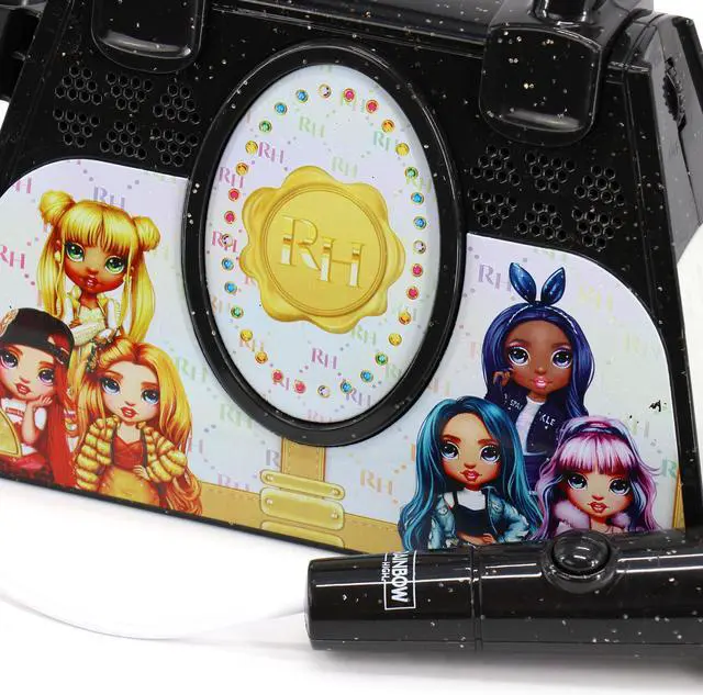 Alt view image 4 of 5 - Sakar Rainbow High Sing-A-Long Karaoke Purse in Black
