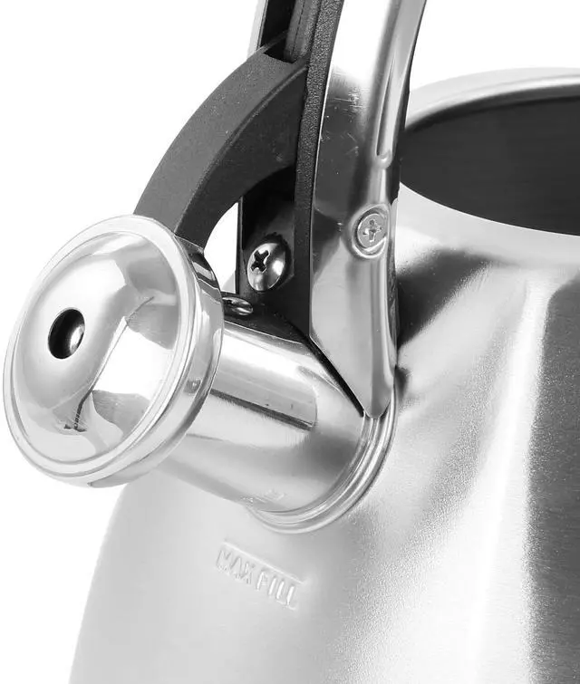Alt view image 7 of 7 - Mr. Coffee 3 Quart Stainless Steel Whistling Tea Kettle 510116485M