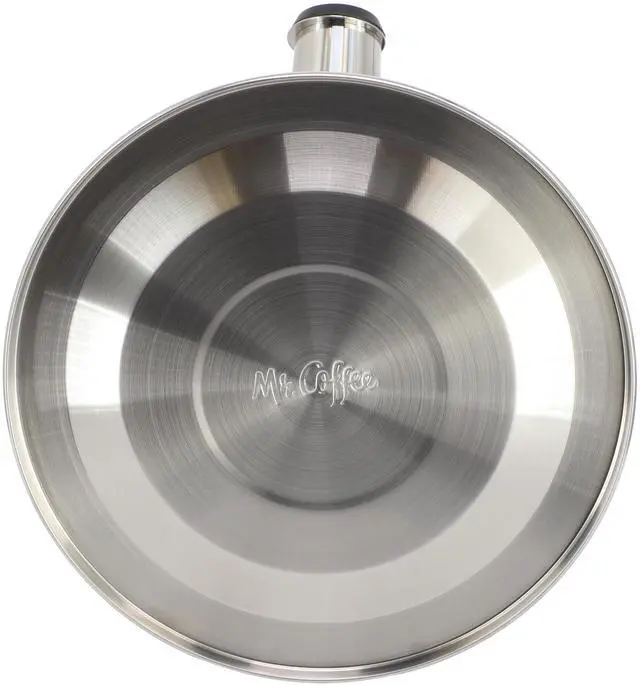 Alt view image 5 of 7 - Mr. Coffee Clarefield 2.4 Quart Stainless Steel Whistling Tea Kettle in White  510122244M