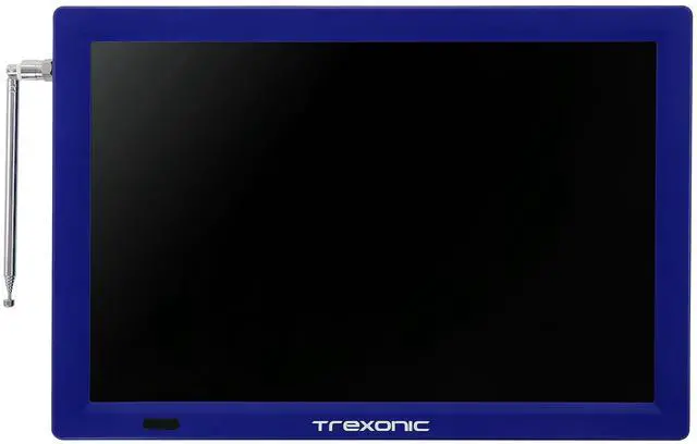 Alt view image 3 of 7 - Trexonic Portable Rechargeable 14 Inch LED TV with HDMI, SD/MMC, USB, VGA, AV In/Out and Built-in Digital Tuner, Refurbished