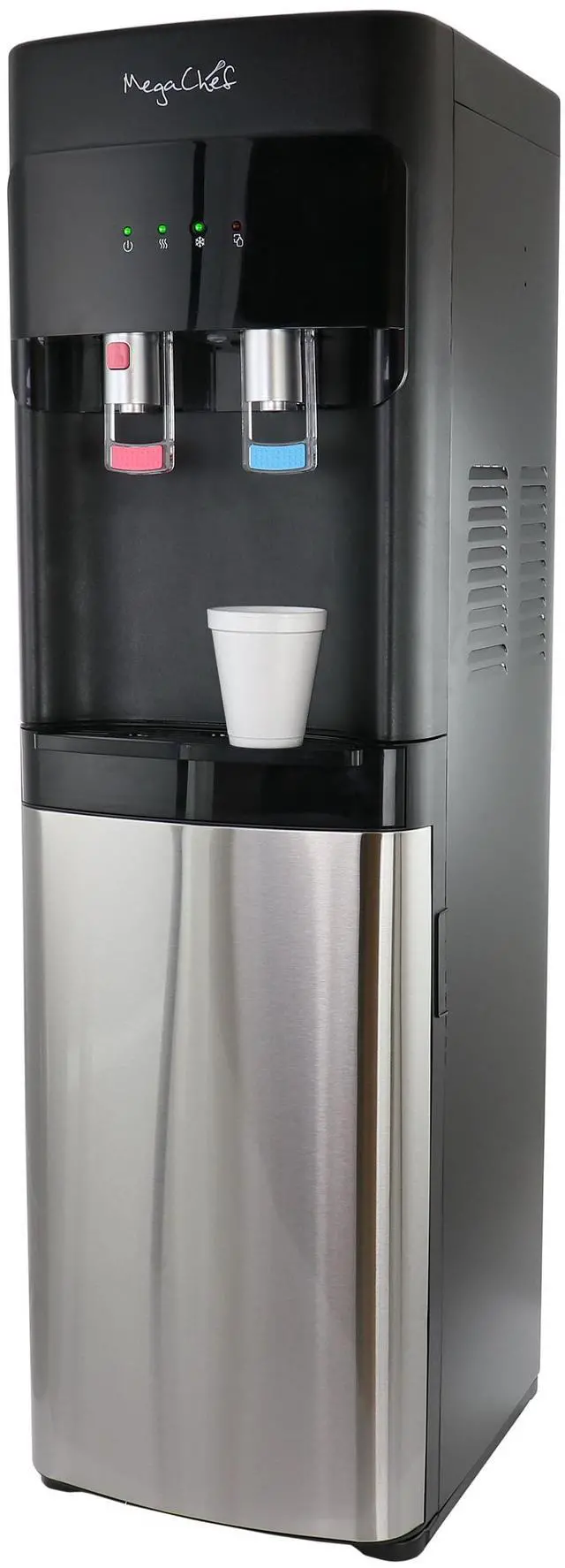 Alt view image 2 of 7 - MegaChef Bottom Load Hot and Cold Water Dispenser