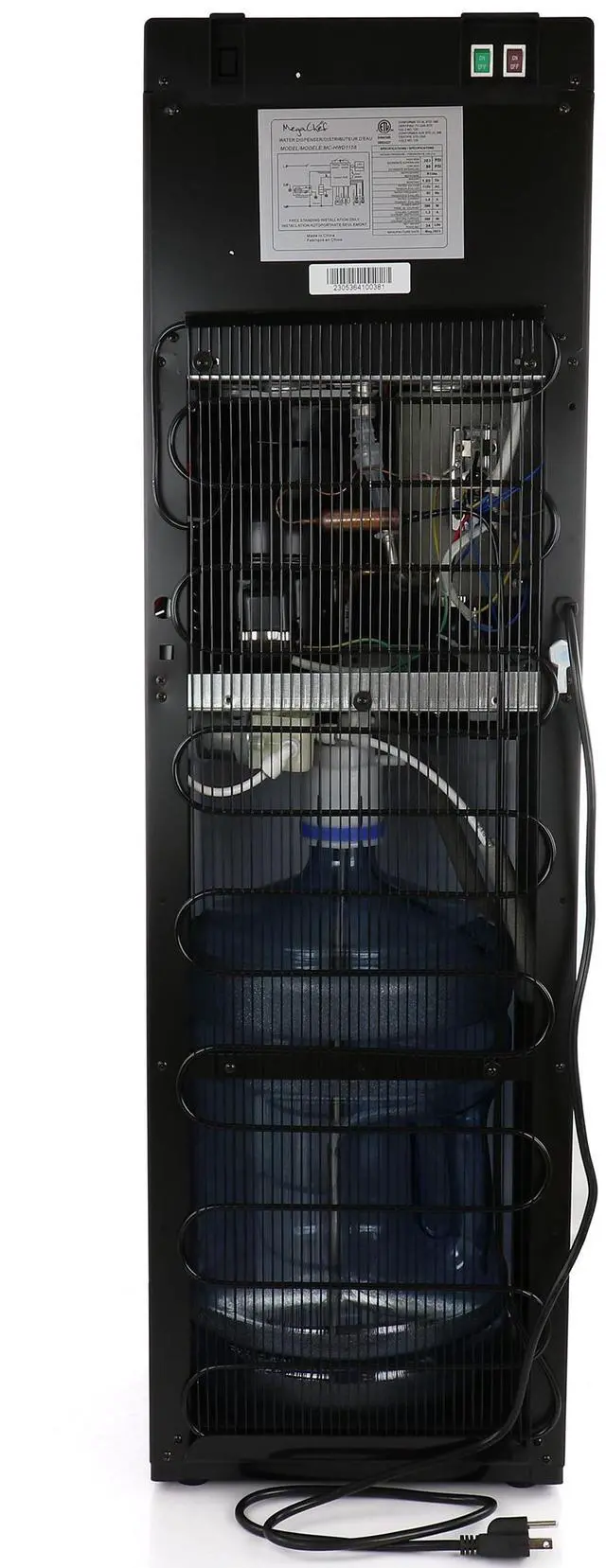 Alt view image 4 of 7 - MegaChef Bottom Load Hot and Cold Water Dispenser