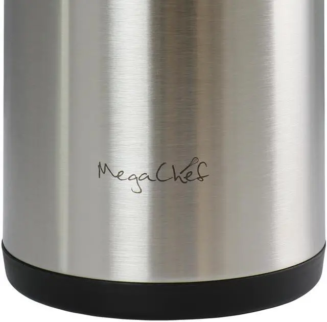 Alt view image 7 of 7 - MegaChef 3 Liter Stainless Steel Vacuum Body Pump Cap Air Pot