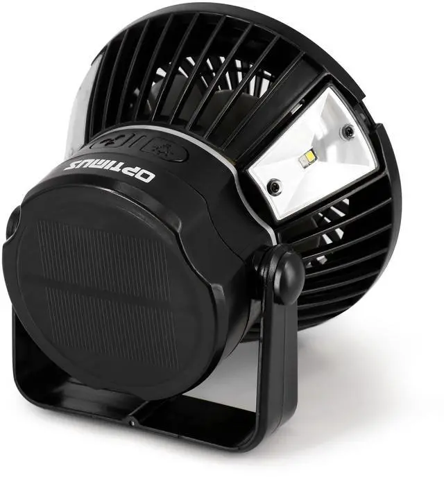 Alt view image 3 of 8 - Optimus 4 in 1 Outdoor Fan wtih LED Light