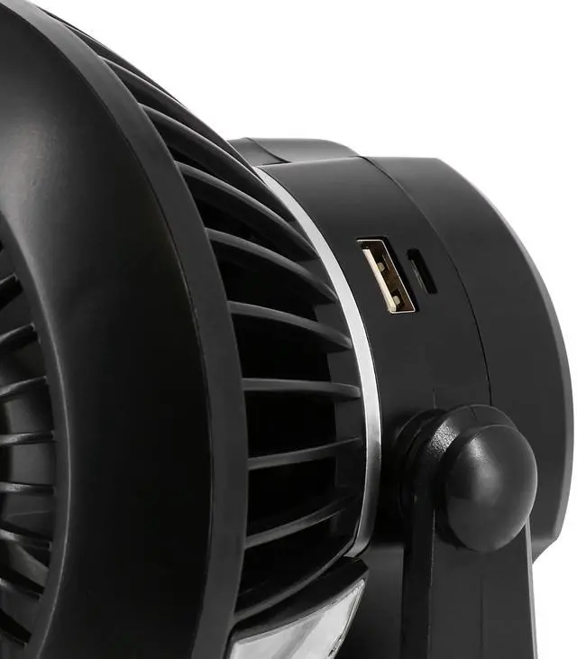 Alt view image 6 of 8 - Optimus 4 in 1 Outdoor Fan wtih LED Light