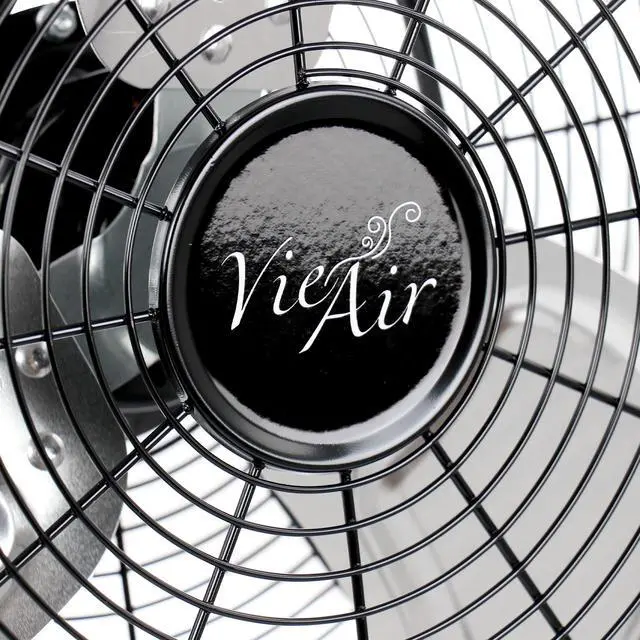 Alt view image 5 of 8 - Vie Air 20 Inch Twin Pack Industrial Tilting High Velocity 3 Speed Metal Floor Fan