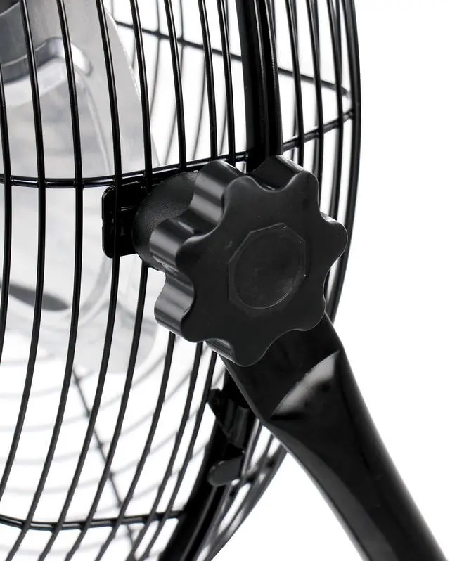 Alt view image 6 of 8 - Vie Air 20 Inch Twin Pack Industrial Tilting High Velocity 3 Speed Metal Floor Fan