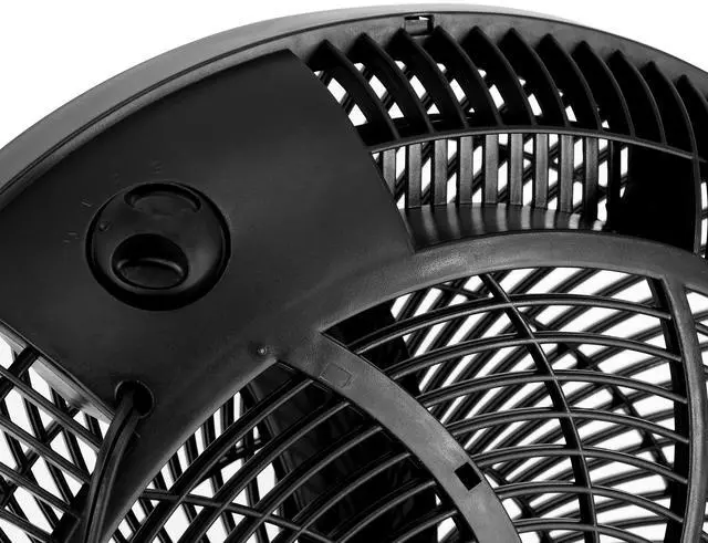 Alt view image 4 of 7 - Air Monster 16 Inch Air Circulator 3 Speed Adjustable Angle Floor Fan in Black