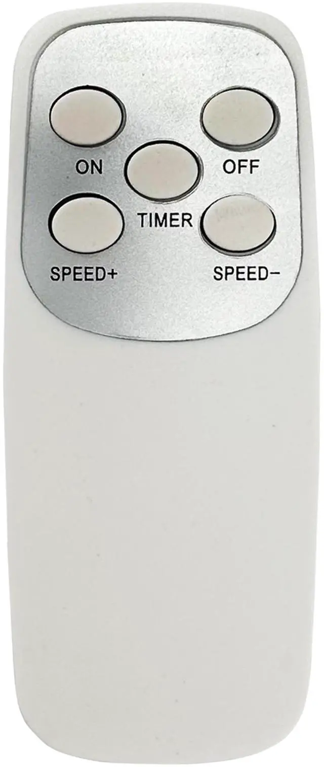 Alt view image 2 of 7 - Vie Air 16 Inch 3 Speed Oscillating Stand Fan with Remote Control in White