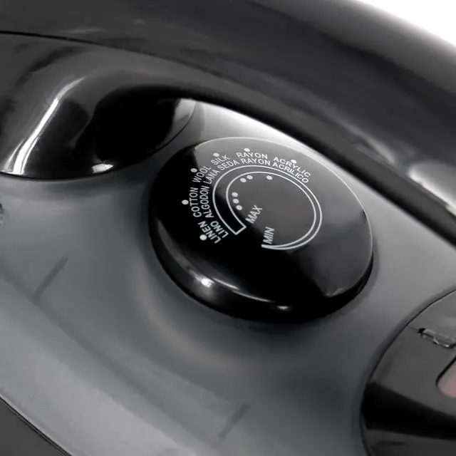 Alt view image 4 of 6 - Impress 1200 Watt Cord Winder Garment Iron in Black