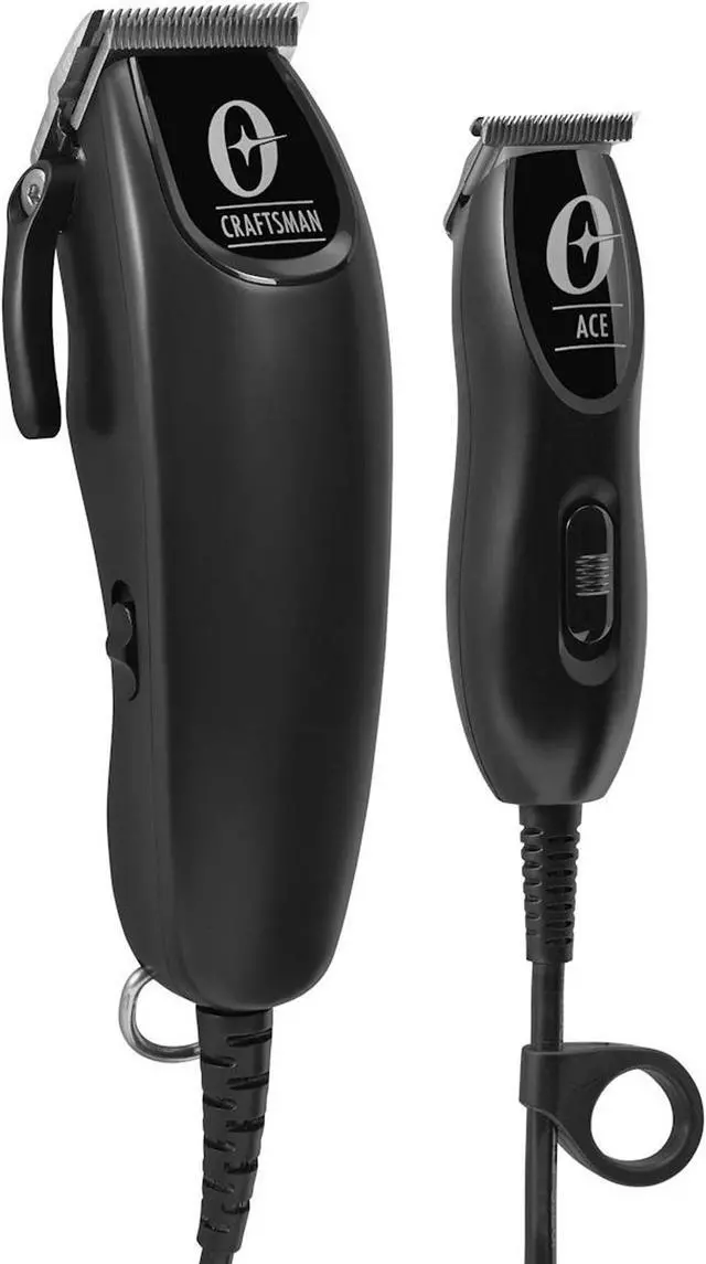 Alt view image 2 of 5 - Oster Professional Craftsman Mag Clipper and Ace Mini Trimmer Combo Kit in Black