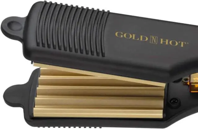 Alt view image 5 of 6 - Gold N Hot 2" Ceramic Crimping Iron - GH3013