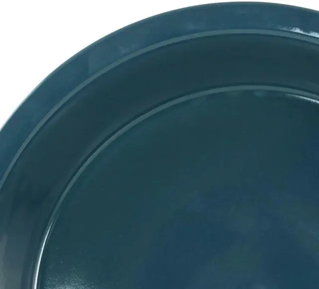 Alt view image 5 of 6 - Laurie Gates 10 Inch Wax Relief Stoneware Tierra Pie Dish in Blue