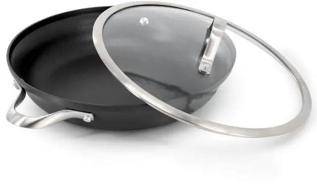 Alt view image 2 of 5 - Calphalon Signature Hard-Anodized Nonstick 12-Inch Everyday Pan with Cover