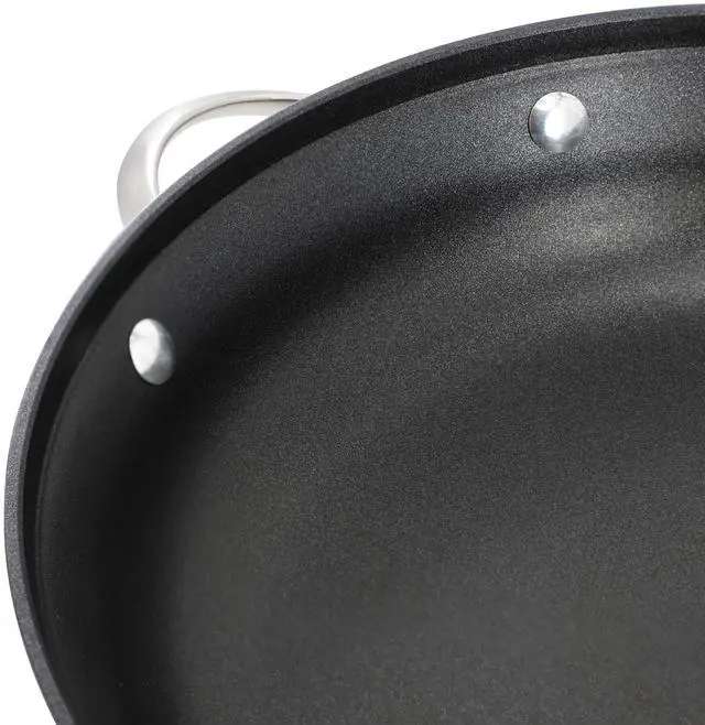 Alt view image 3 of 5 - Calphalon Signature Hard-Anodized Nonstick 12-Inch Everyday Pan with Cover