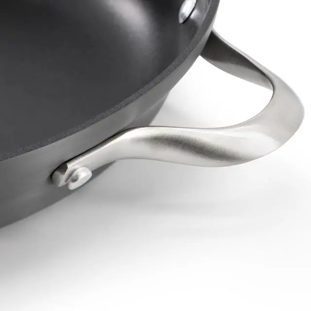 Alt view image 4 of 5 - Calphalon Signature Hard-Anodized Nonstick 12-Inch Everyday Pan with Cover