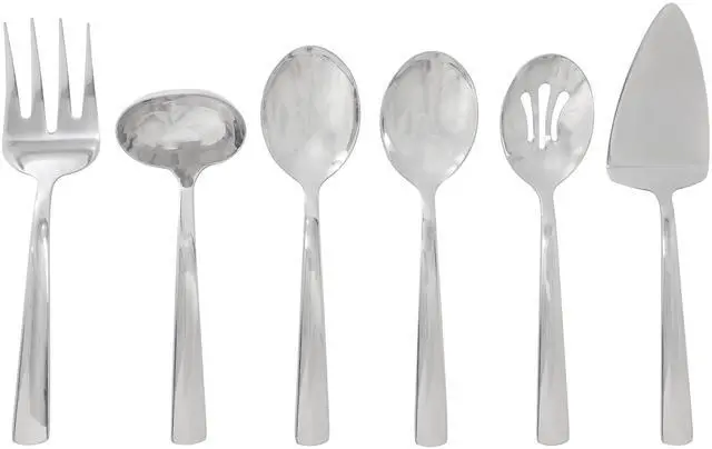 Main image of Oster Eastleigh 6 Piece Stainless Steel Hostess Set with Mirror Polish Finish