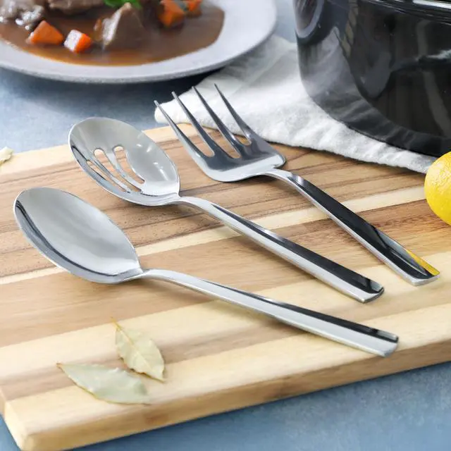 Alt view image 5 of 5 - Oster Eastleigh 6 Piece Stainless Steel Hostess Set with Mirror Polish Finish