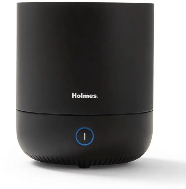 Main image of Holmes Ultrasonic 0.36 Gallon Cool Mist Top Fill Antimicrobial Humidifier in Black