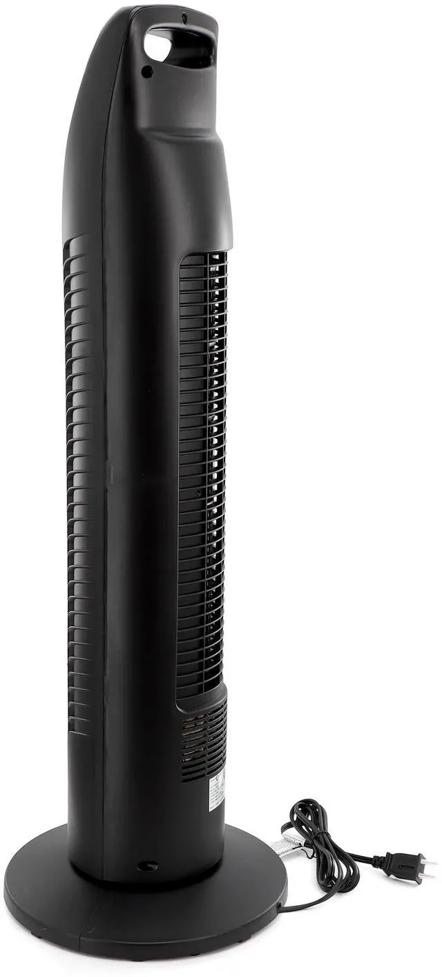 Alt view image 2 of 6 - Air Monster 30 Inch 3 Speed Oscillating Tower Fan in Black