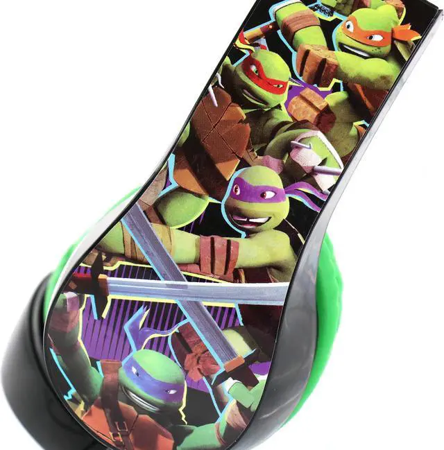 Alt view image 3 of 5 - Sakar Teenage Mutant Ninja Turtles Over The Ear Wired Headphones