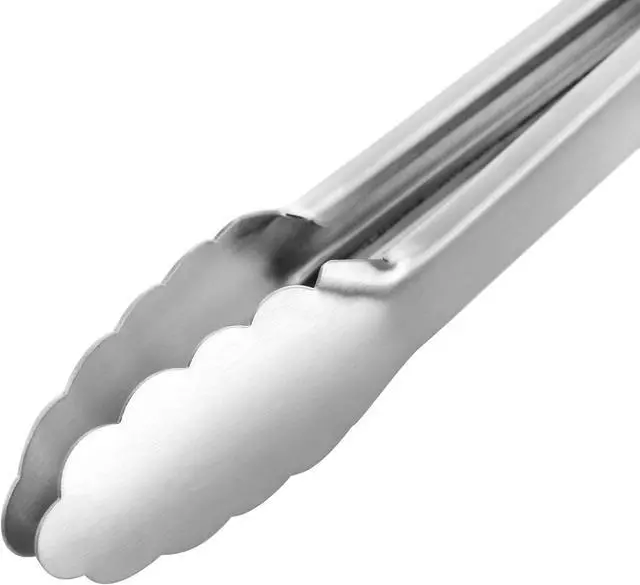 Alt view image 5 of 6 - Martha Stewart Stainless Steel Easy-Lock Tongs