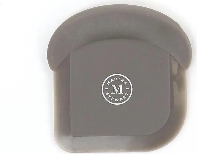 Alt view image 4 of 6 - Martha Stewart Flexible Polymer Scraper Set in Gray
