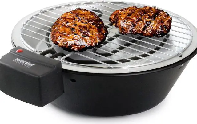 Alt view image 4 of 5 - Better Chef Indoor Outdoor 14 in Tabletop Electric Barbecue Grill