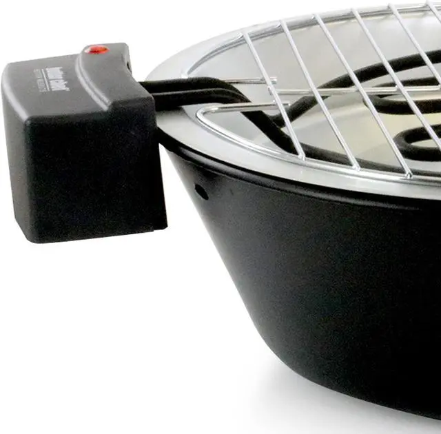 Alt view image 3 of 5 - Better Chef Indoor Outdoor 14 in Tabletop Electric Barbecue Grill