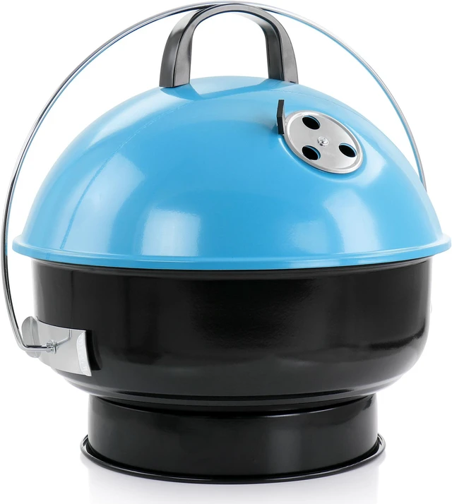 Alt view image 2 of 6 - Gibson Home Fireblue Portable 14 Inch BBQ Grill