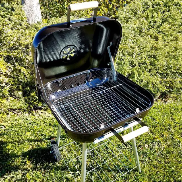 Alt view image 2 of 5 - Catari 18" Carbon Steel BBQ Grill