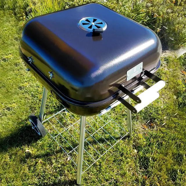 Alt view image 3 of 5 - Catari 18" Carbon Steel BBQ Grill