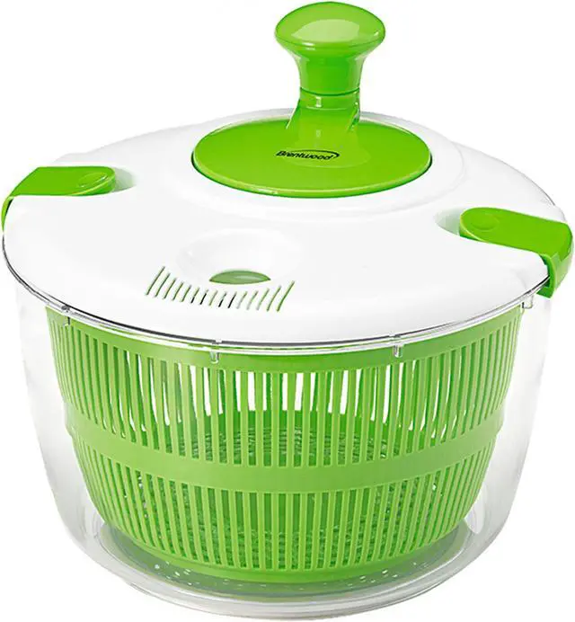 Main image of Brentwood 5 Quart Salad Spinner with Serving Bowl