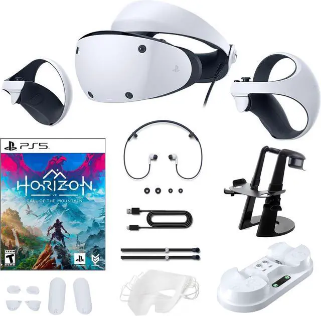 Main image of PlayStation VR2 Horizon Call of the Mountain with Accessories Bundle