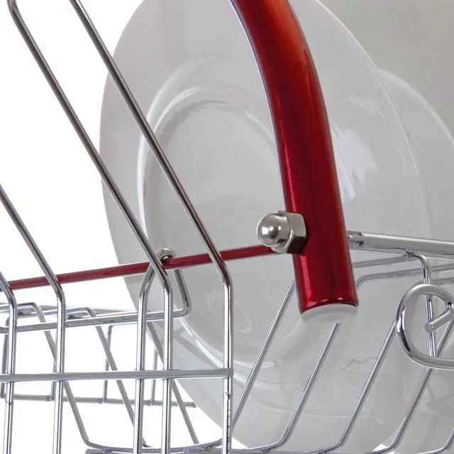 Alt view image 3 of 7 - MegaChef Kitchen Storage & Organization Red Set - Efficient Home & Living Solution for Streamlined Culinary Spaces