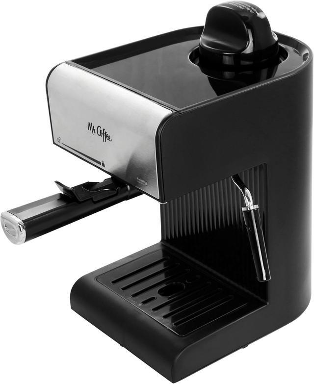 Alt view image 4 of 7 - Mr. Coffee Espresso, Cappuccino and Latte Maker in Black