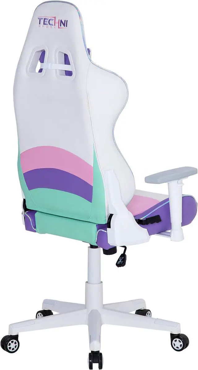 Alt view image 19 of 20 - Techni Sport TS-92 Office-PC Gaming Chair, White