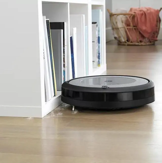 Alt view image 4 of 5 - iRobot Roomba i3+ EVO (3558) Wi-Fi Connected Self-Emptying Robot Vacuum