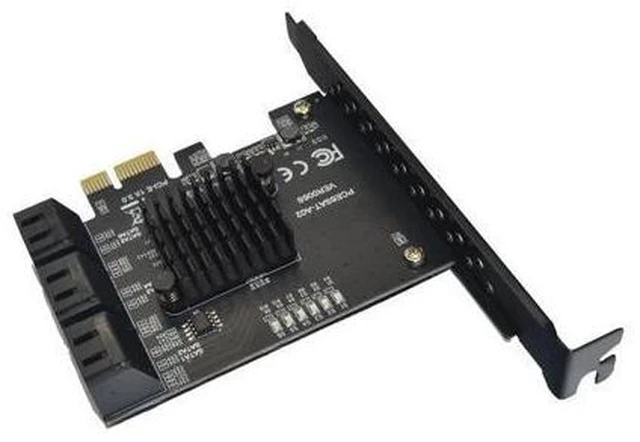 Main image of to 6 SATA Card 6 Ports SATA3 PCI Express Expansion Card PCI-E/ SATA Controller Multiplier for SSD Synology ASM1166 Chip