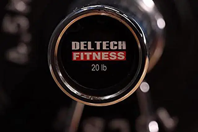 Alt view image 6 of 7 - Deltech Fitness Olympic Preacher Curl Bar (OB-47)