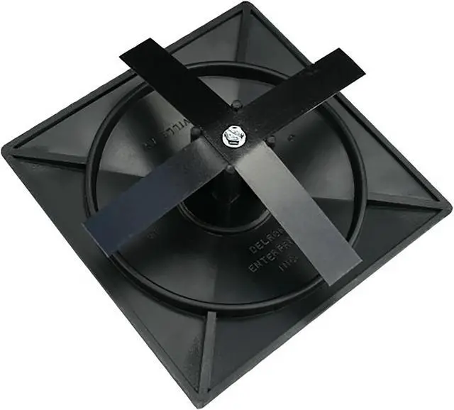 Alt view image 2 of 5 - 4" Standard Square Pole Cap by Deltech Manufacturing