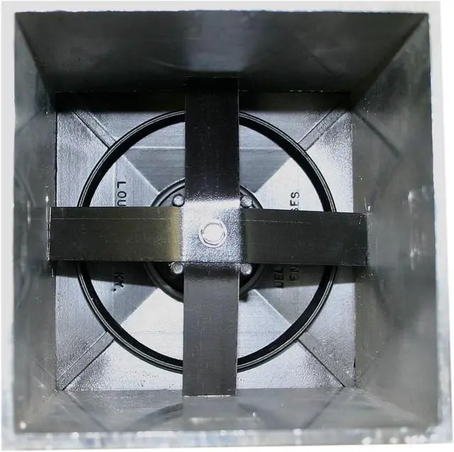 Alt view image 5 of 5 - 4" Standard Square Pole Cap by Deltech Manufacturing
