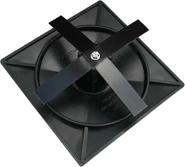 Alt view image 2 of 5 - 6" Standard Square Pole Cap by Deltech Manufacturing
